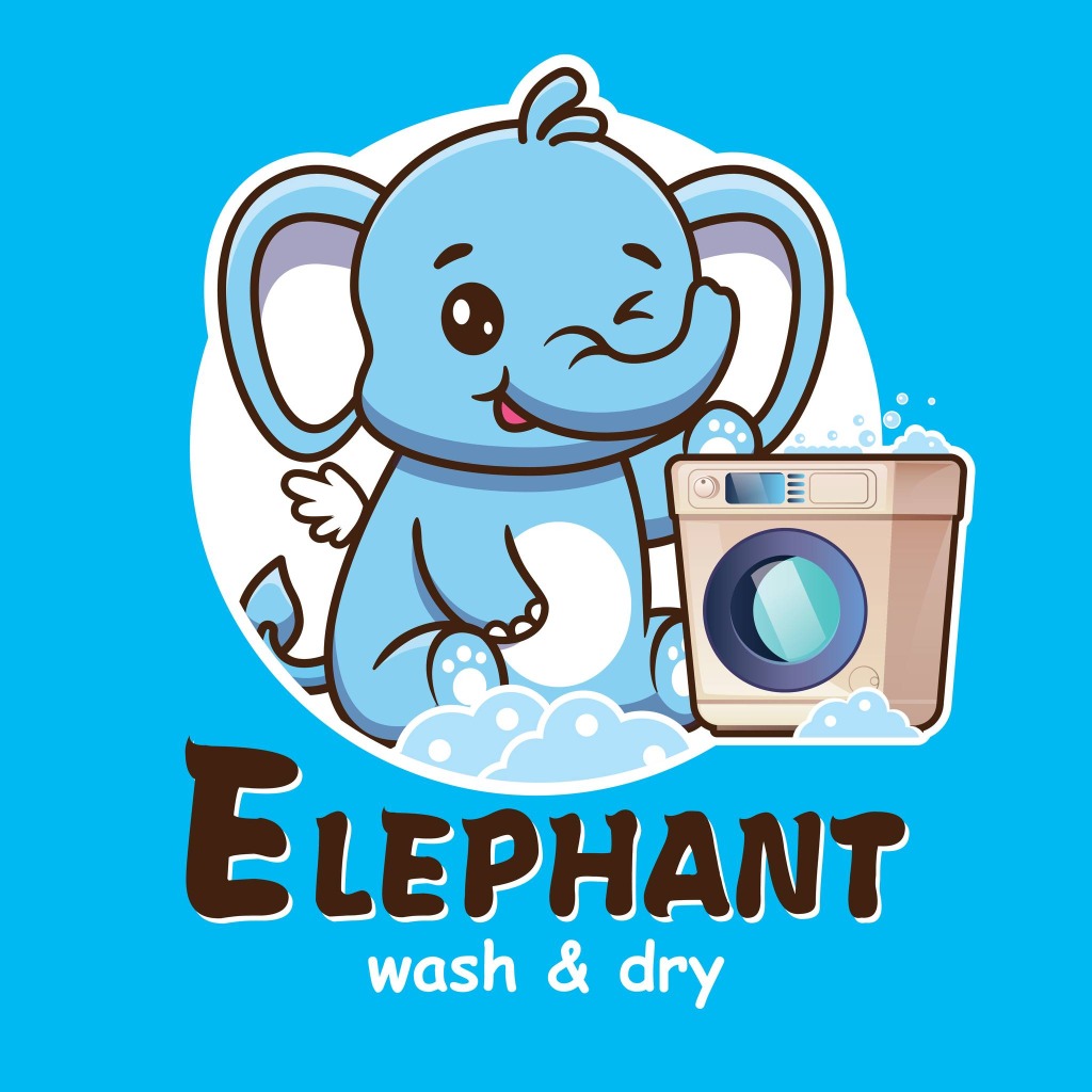Elephant Wash & Dry Logo